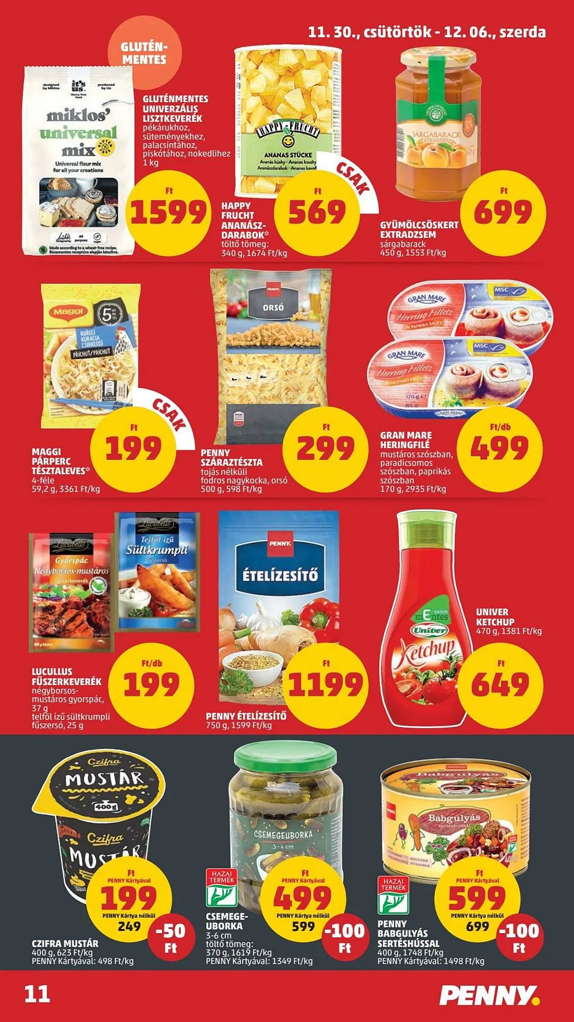 Katalógus PENNY akciós újság november 30.-tól december 6.-ig 2023. - Oldal 11