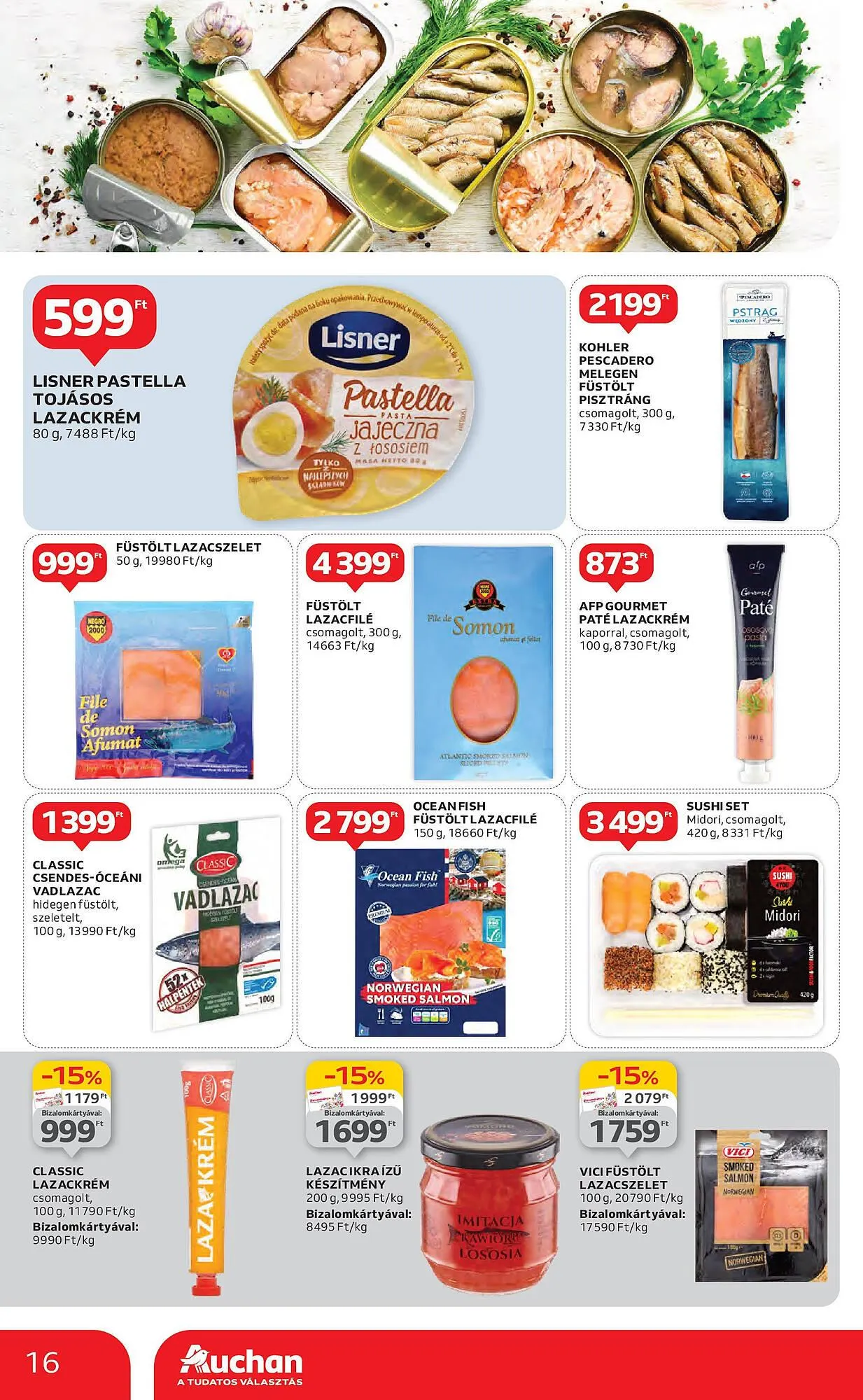 Katalógus Auchan akciós újság május 8.-tól május 14.-ig 2025. - Oldal 16