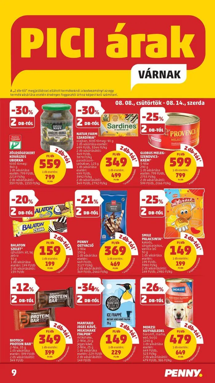 Katalógus Catalog PENNY 32. heti reklámújság augusztus 8.-tól augusztus 14.-ig 2024. - Oldal 11