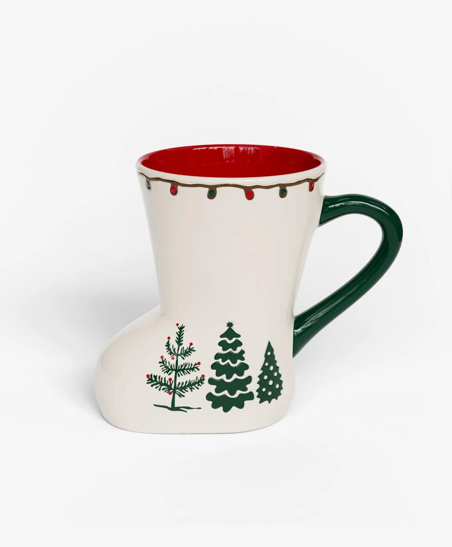 csizma alakú bögre