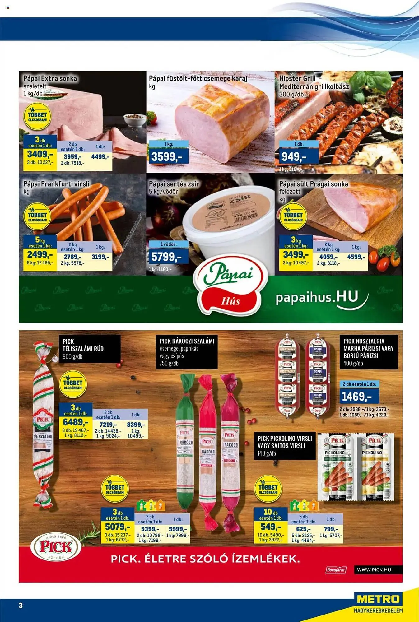 Katalógus Metro akciós újság július 1.-tól július 14.-ig 2025. - Oldal 3