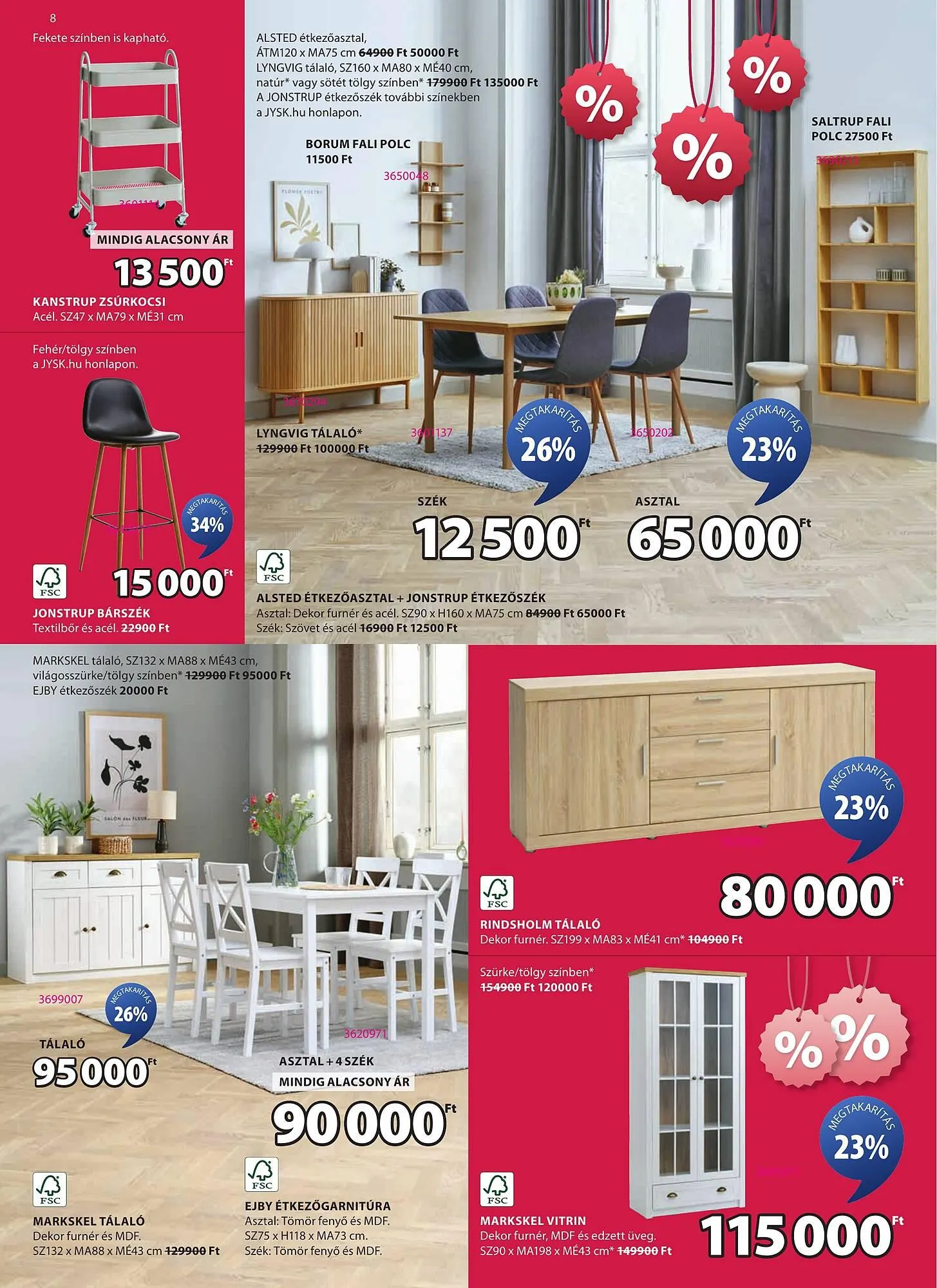 Katalógus JYSK akciós újság január 1.-tól február 2.-ig 2025. - Oldal 8