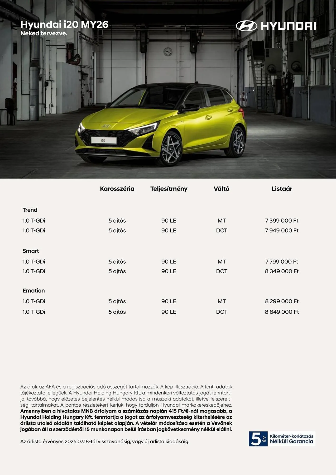 Hyundai akciós újság - 1