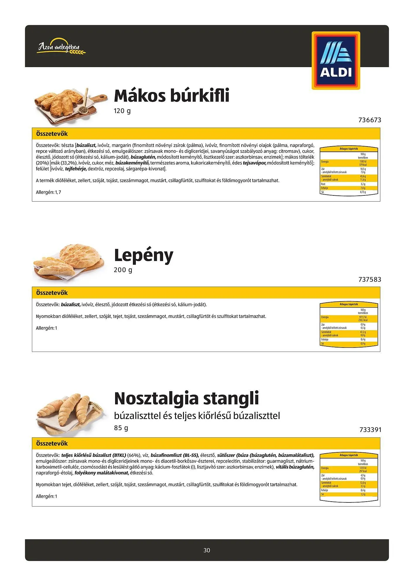 Katalógus ALDI akciós újság február 20.-tól március 26.-ig 2025. - Oldal 30