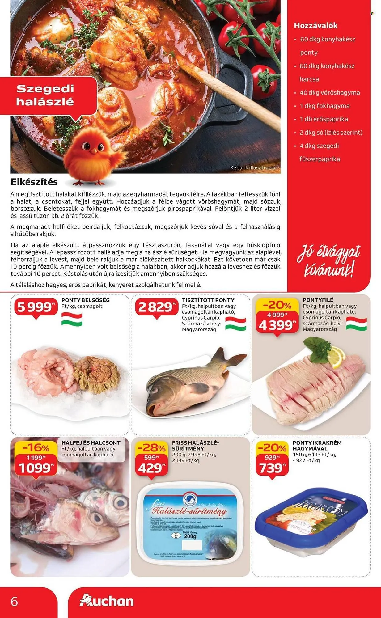 Katalógus Auchan akciós újság december 4.-tól december 10.-ig 2025. - Oldal 6