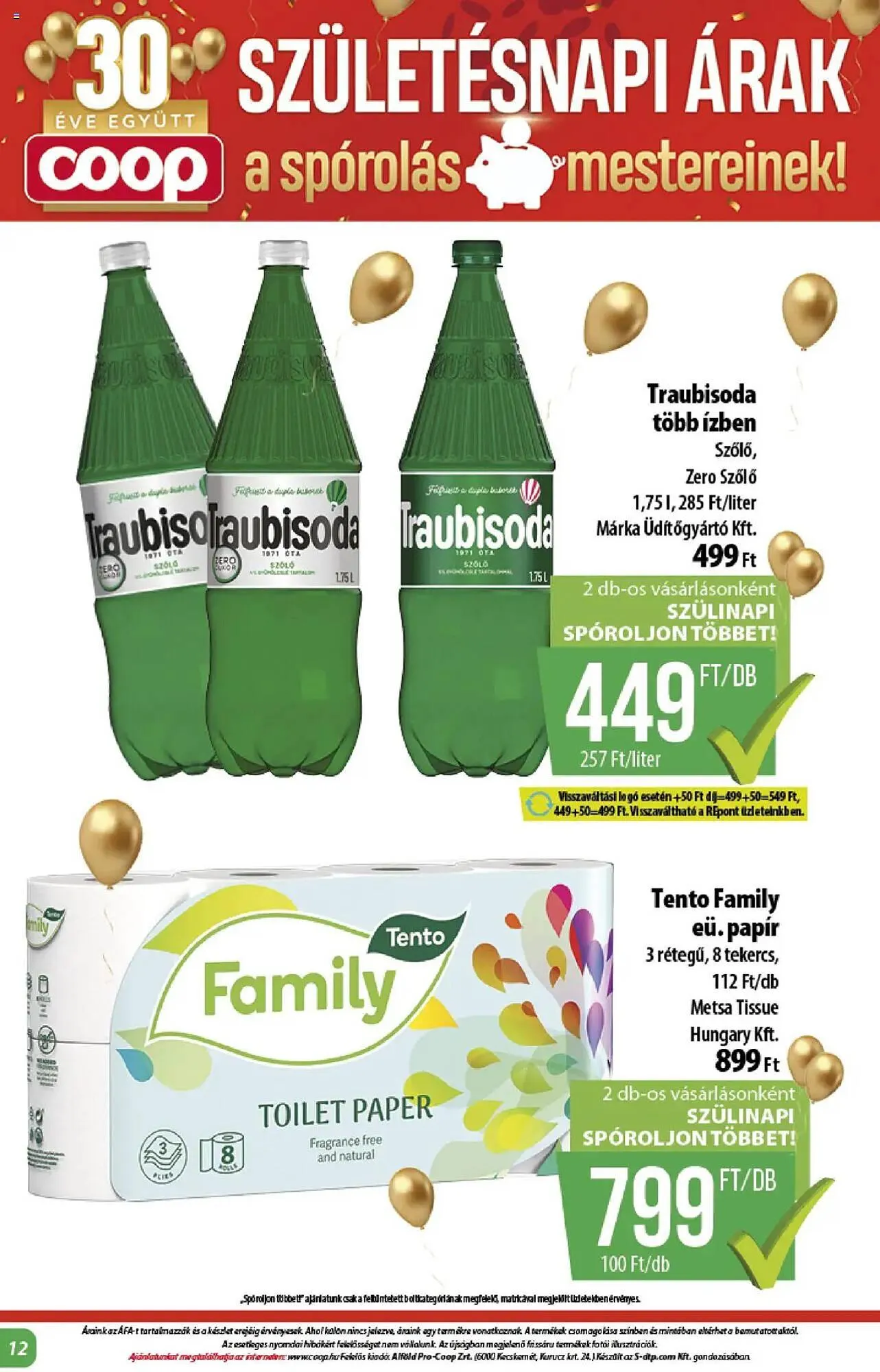 Katalógus Coop akciós újság június 12.-tól június 18.-ig 2025. - Oldal 12