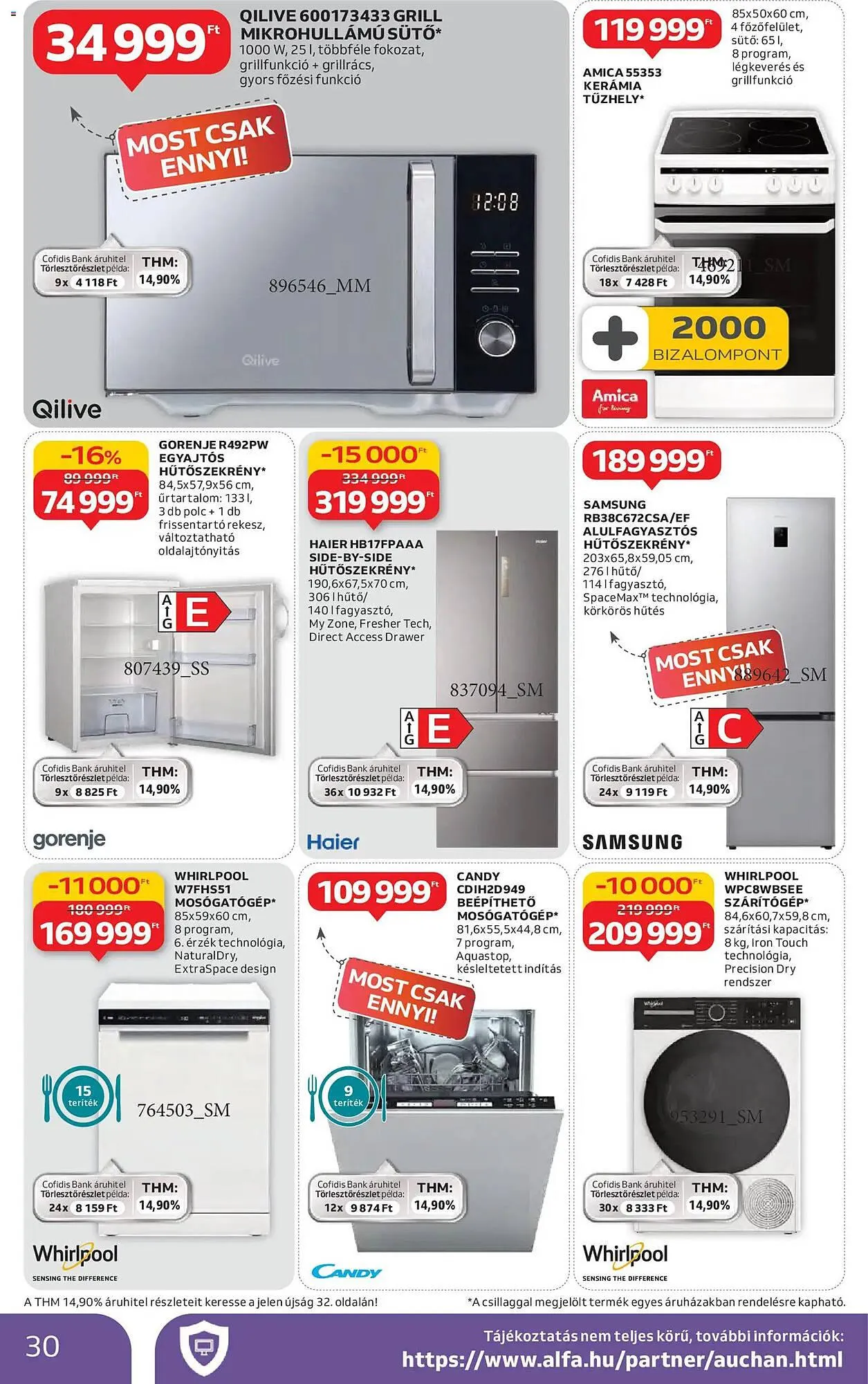 Katalógus Auchan akciós újság január 29.-tól február 4.-ig 2026. - Oldal 30