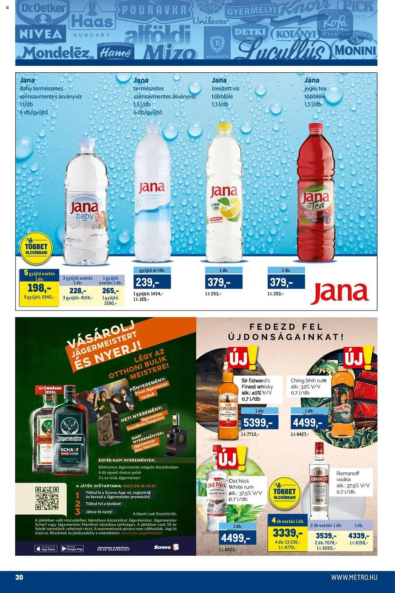 Katalógus Metro akciós újság szeptember 20.-tól október 3.-ig 2023. - Oldal 30