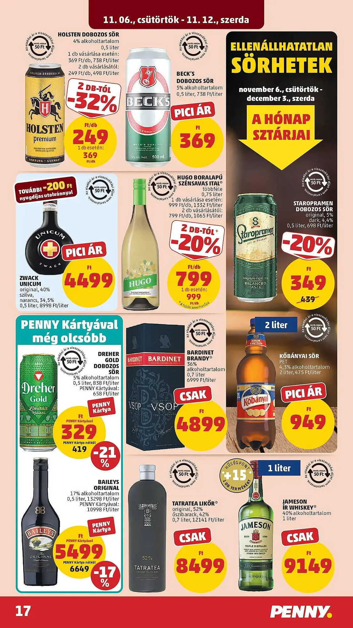 Katalógus PENNY akciós újság november 6.-tól november 12.-ig 2025. - Oldal 17