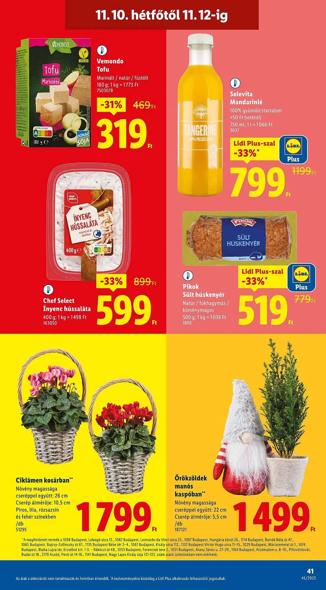 Katalógus Lidl akciós újság november 6.-tól november 12.-ig 2025. - Oldal 41