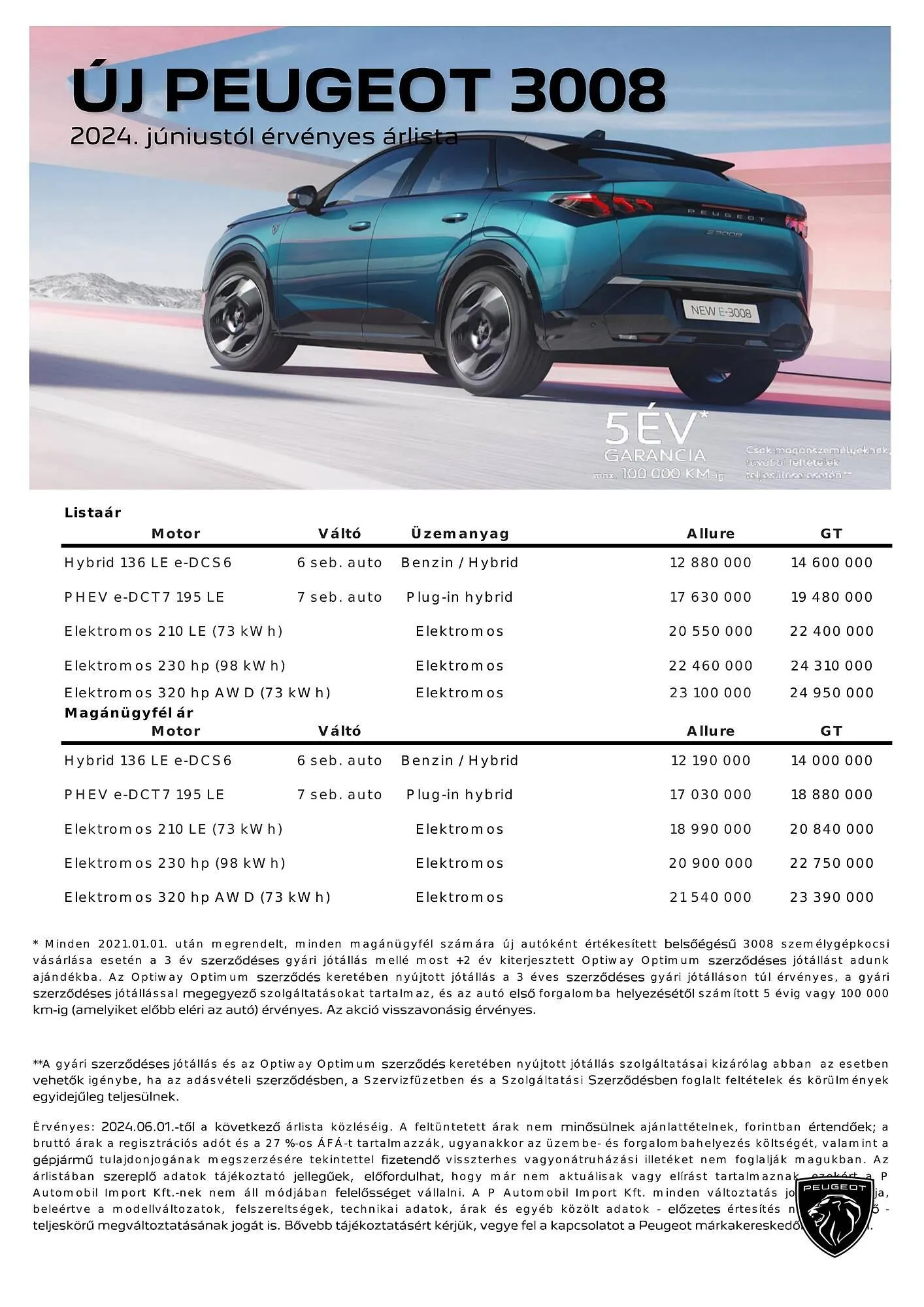 Katalógus Peugeot 3008 akciós újság július 4.-tól július 3.-ig 2025. - Oldal 2