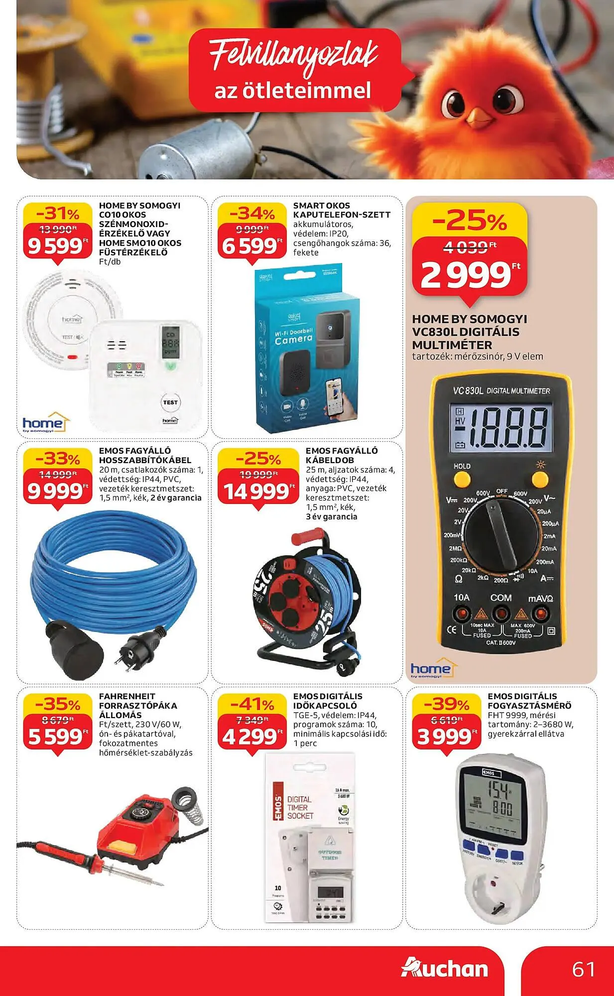 Katalógus Auchan akciós újság november 13.-tól november 19.-ig 2025. - Oldal 61