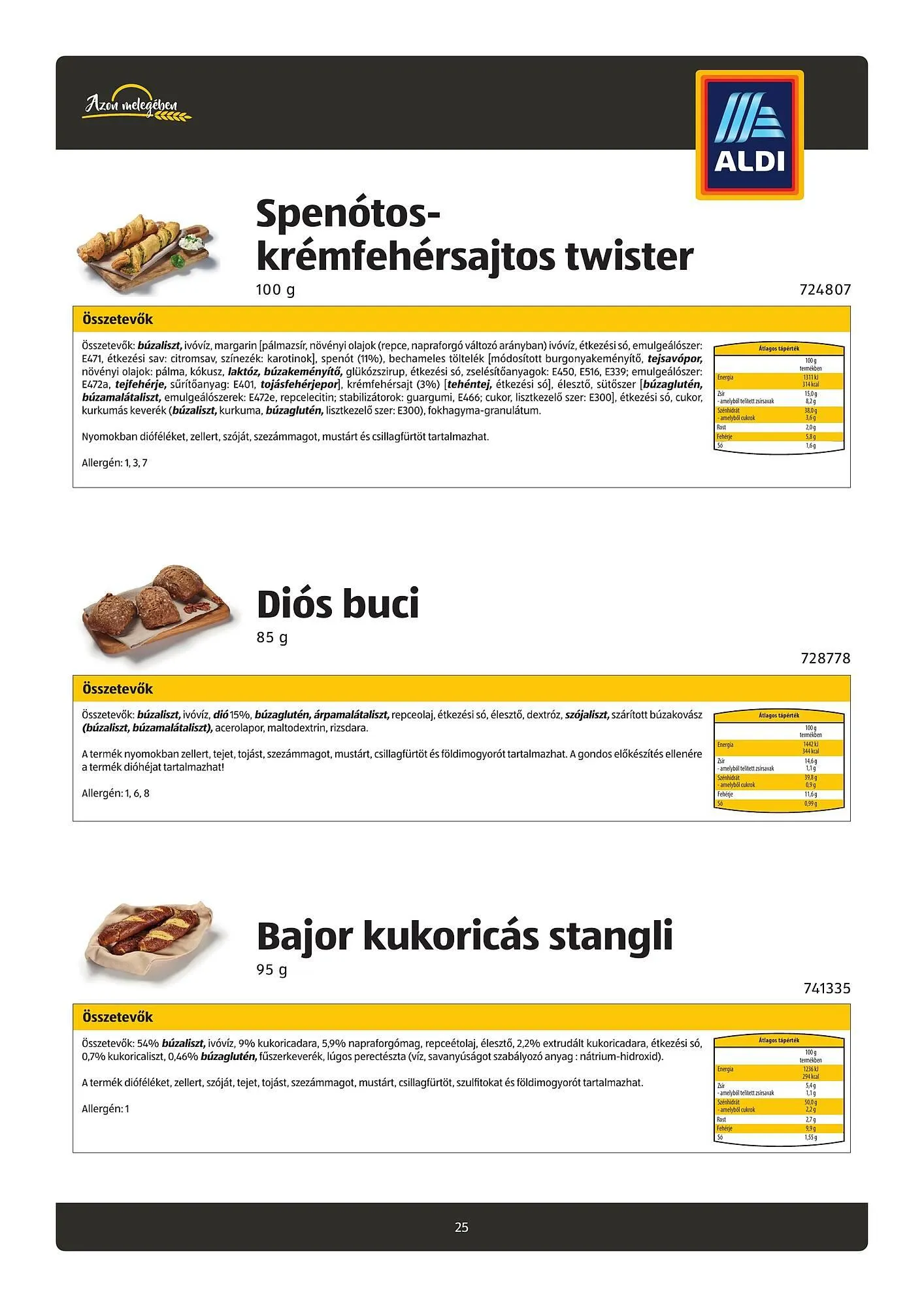 Katalógus ALDI akciós újság március 27.-tól április 21.-ig 2025. - Oldal 25