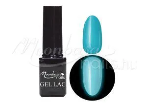 Világos türkizkék Foszforeszkáló géllakk 5ml #644