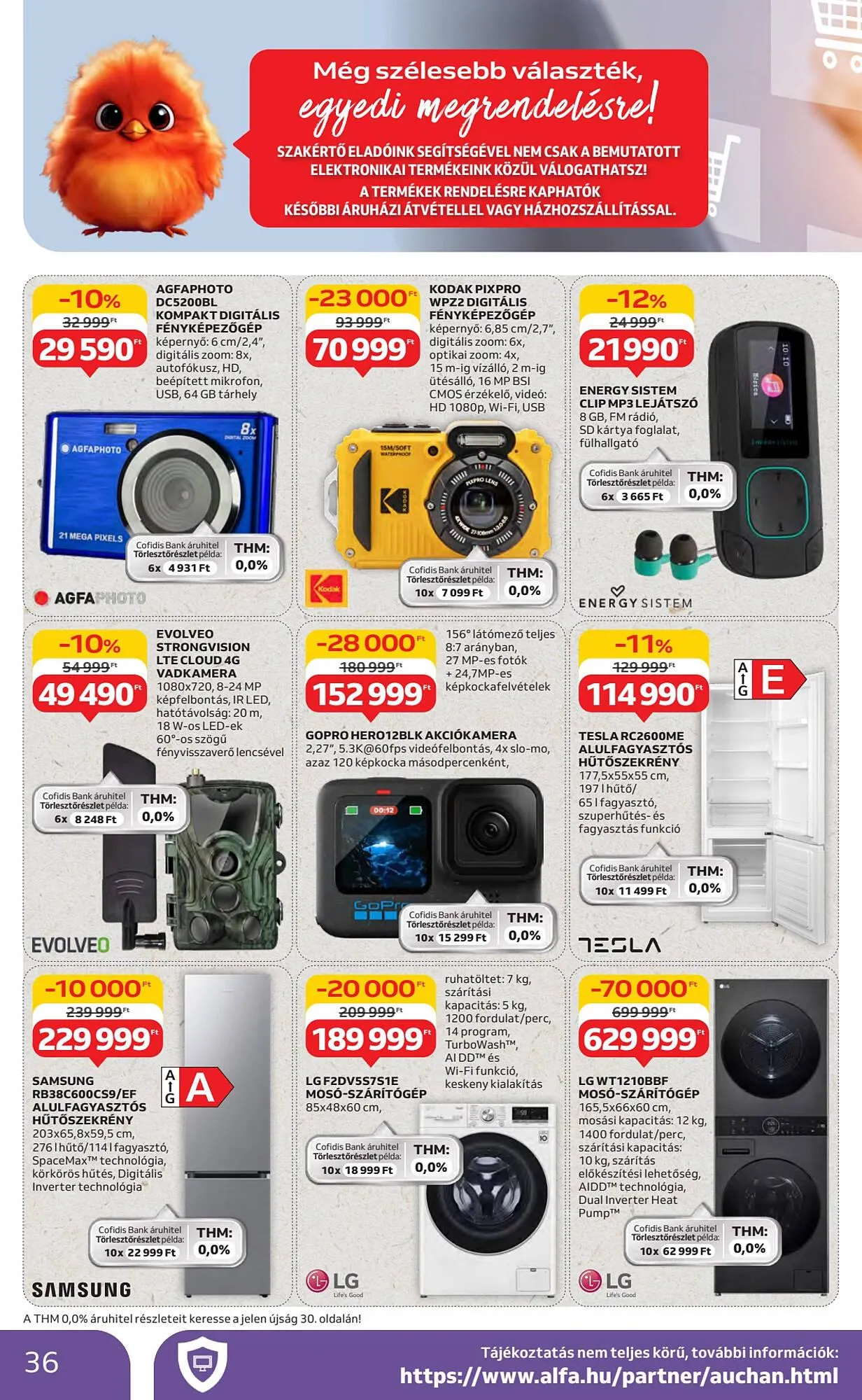 Katalógus Auchan akciós újság július 31.-tól augusztus 6.-ig 2025. - Oldal 36