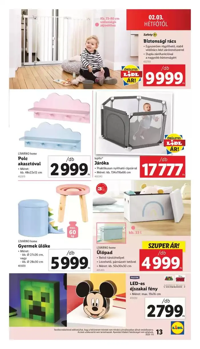 Katalógus Nonfood kínálatunk - 05. hét január 30.-tól február 5.-ig 2025. - Oldal 13