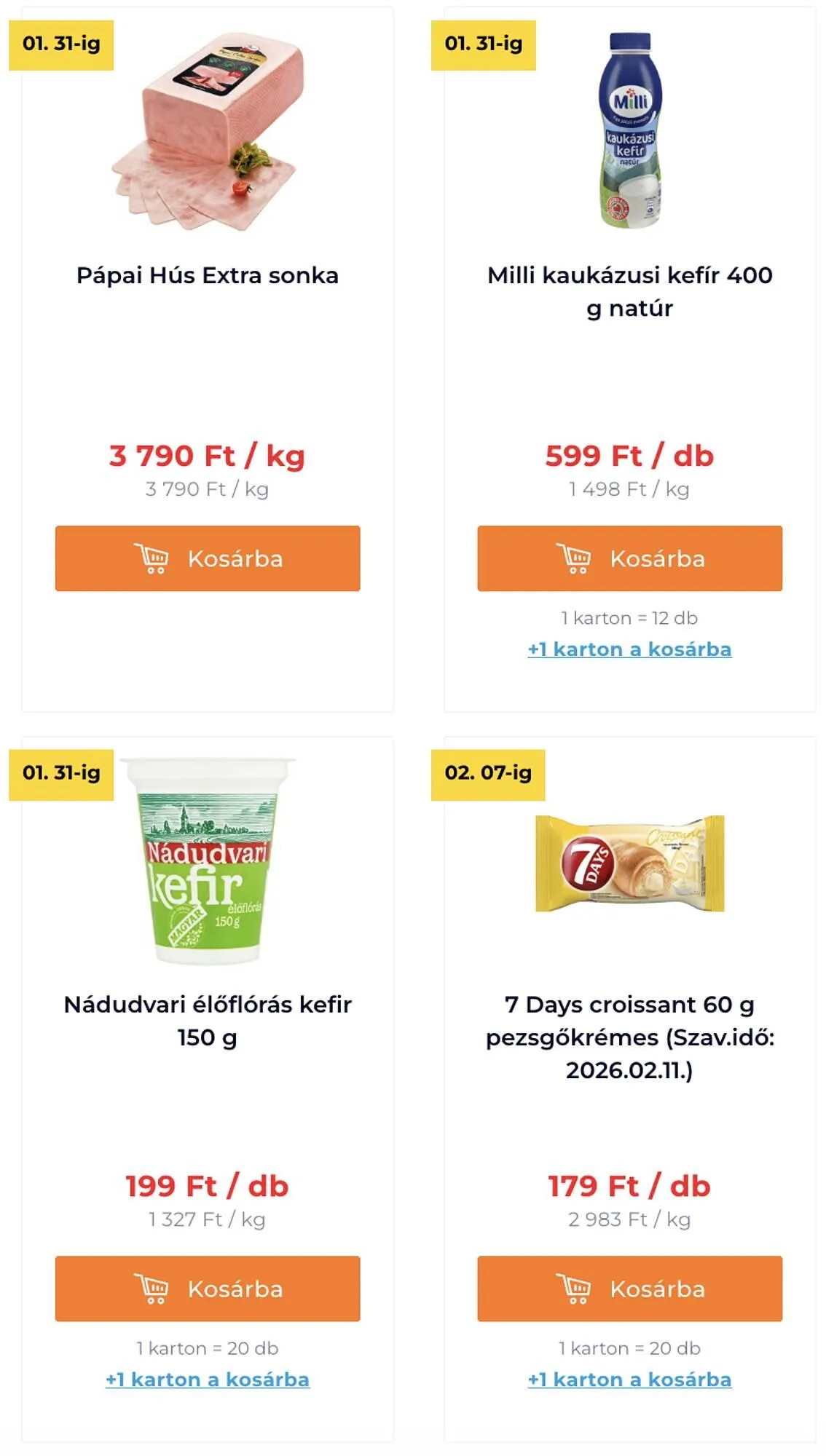 Katalógus GRoby akciós újság január 12.-tól február 1.-ig 2026. - Oldal 4