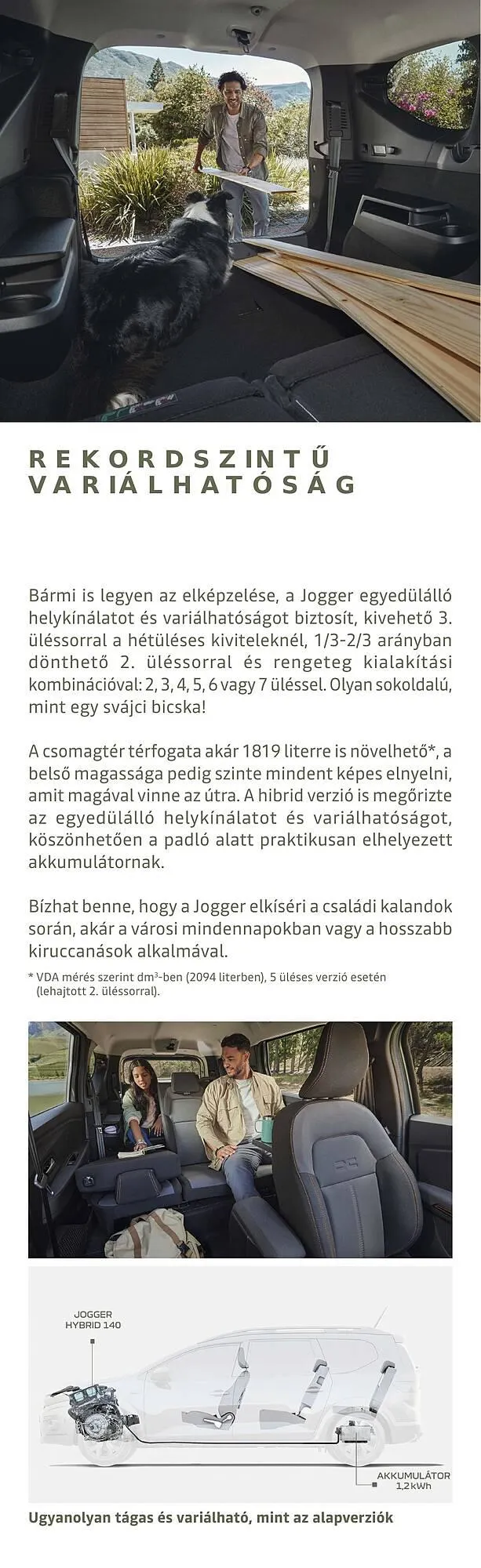 Katalógus Dacia Jogger akciós újság március 8.-tól június 30.-ig 2024. - Oldal 11