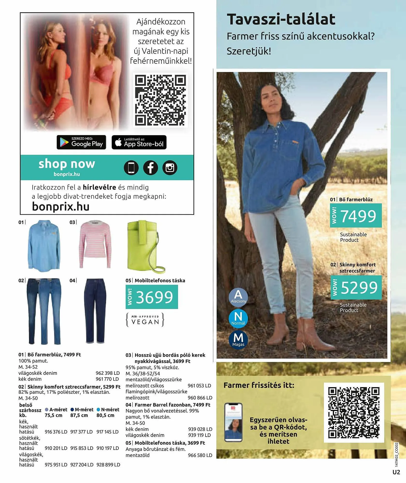 Katalógus Bonprix akciós újság március 2.-tól augusztus 8.-ig 2023. - Oldal 2