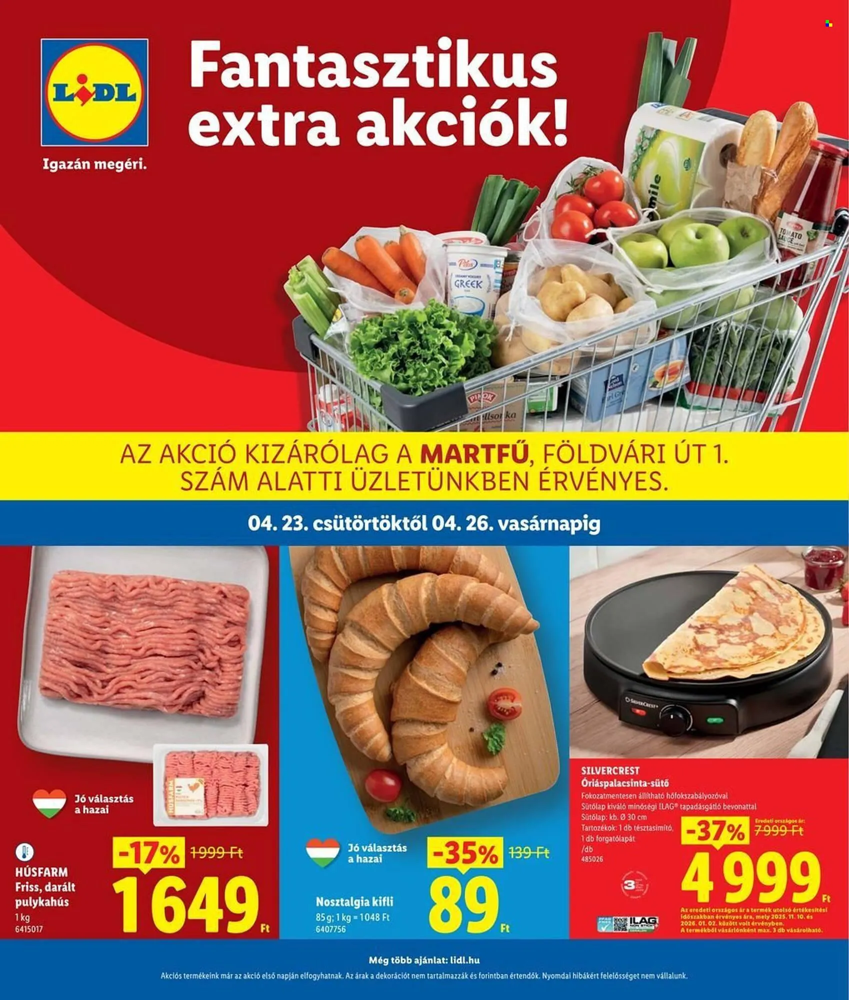 Katalógus Lidl akciós újság április 23.-tól április 26.-ig 2026. - Oldal 1