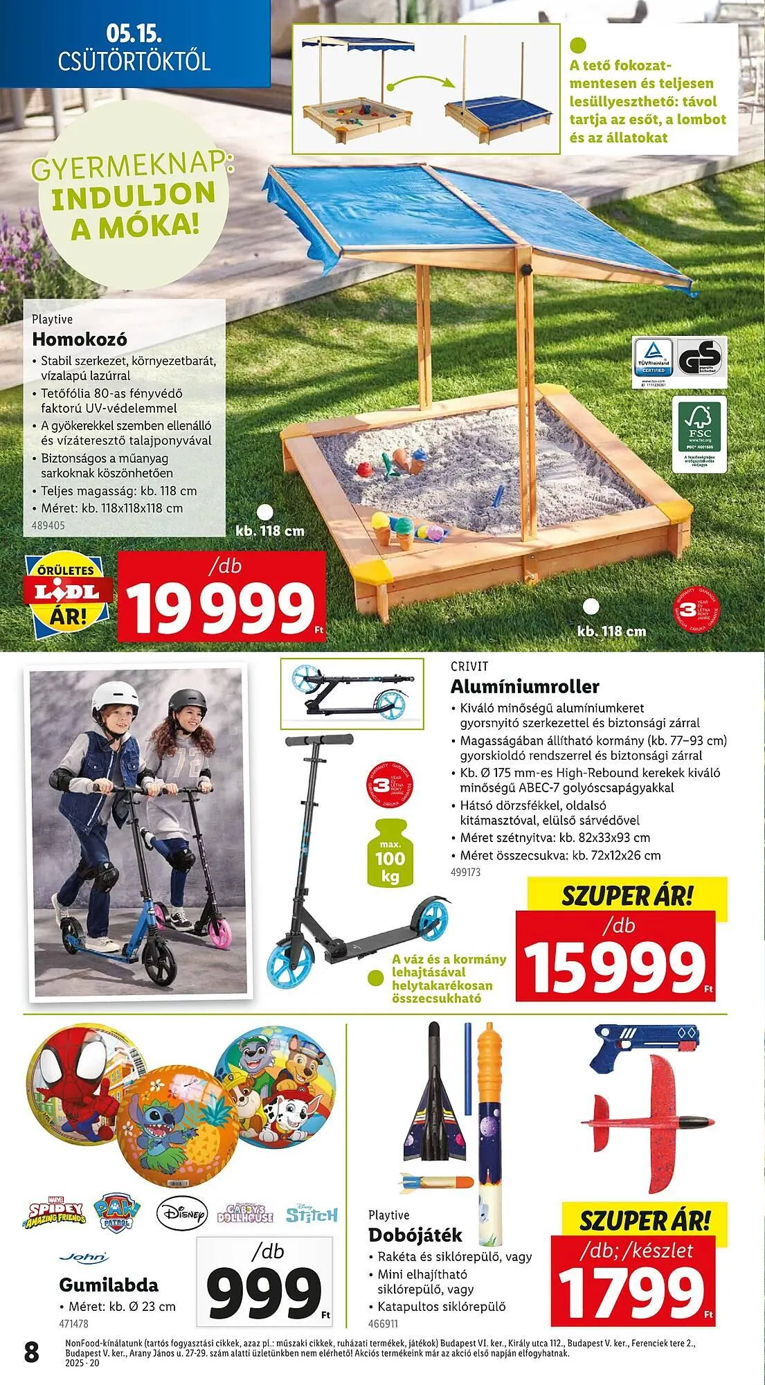 Katalógus Lidl akciós újság május 15.-tól május 21.-ig 2025. - Oldal 8