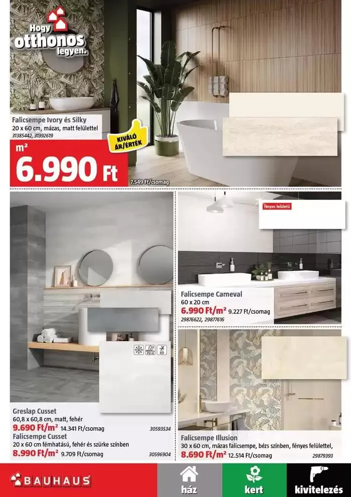 Katalógus Katalógus Bauhaus január 25.-tól február 8.-ig 2025. - Oldal 7