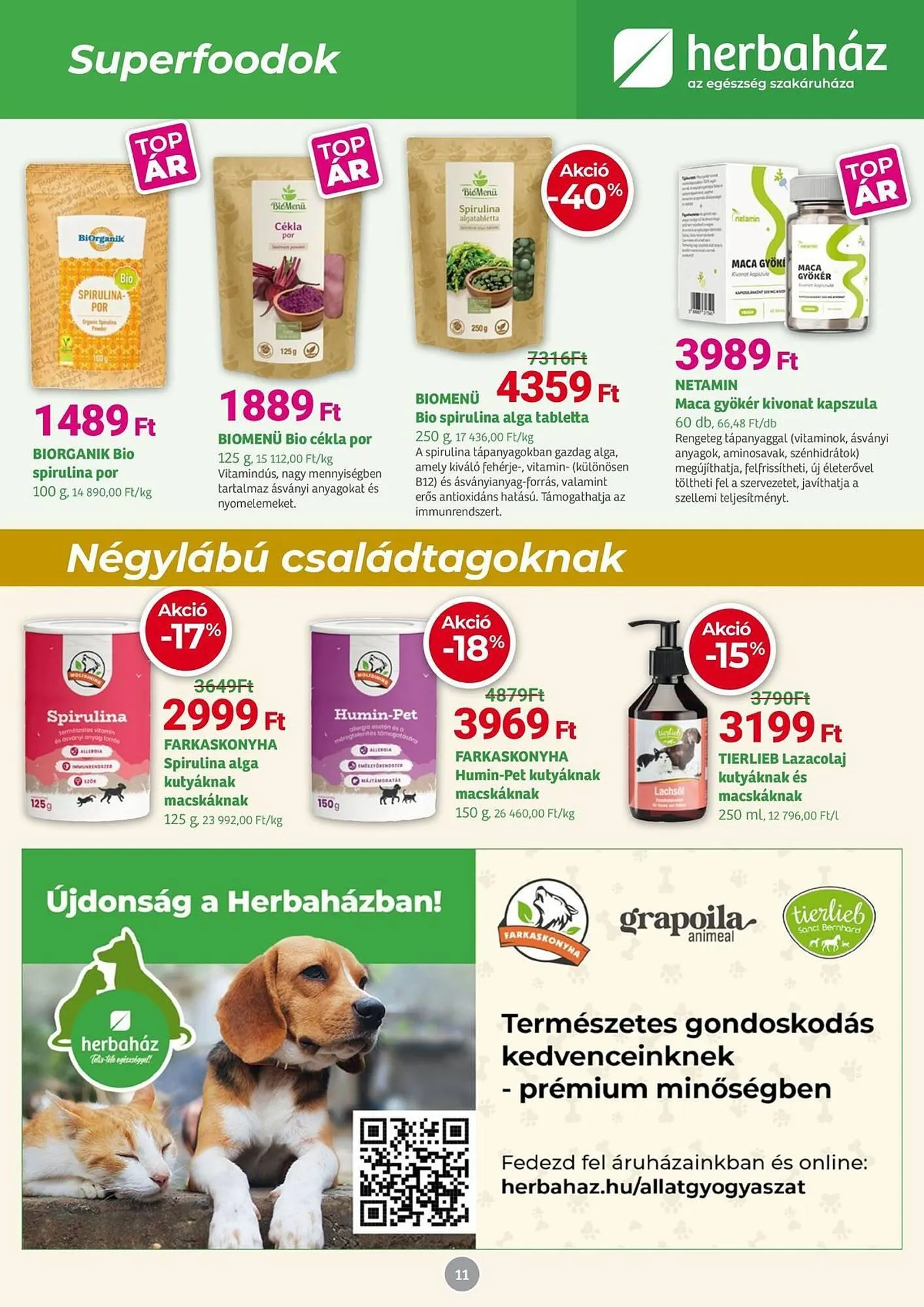 Katalógus Herbaház akciós újság január 5.-tól február 1.-ig 2026. - Oldal 11