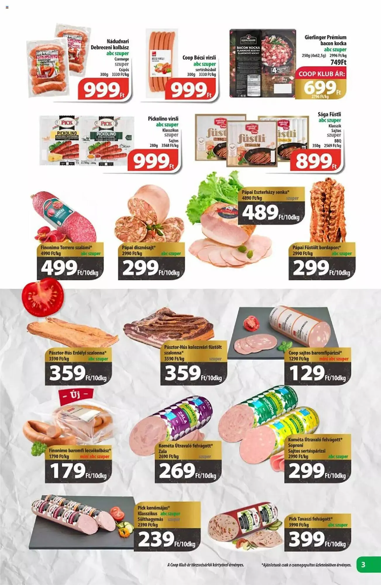 Katalógus Coop akciós újság szeptember 21.-tól október 4.-ig 2023. - Oldal 3