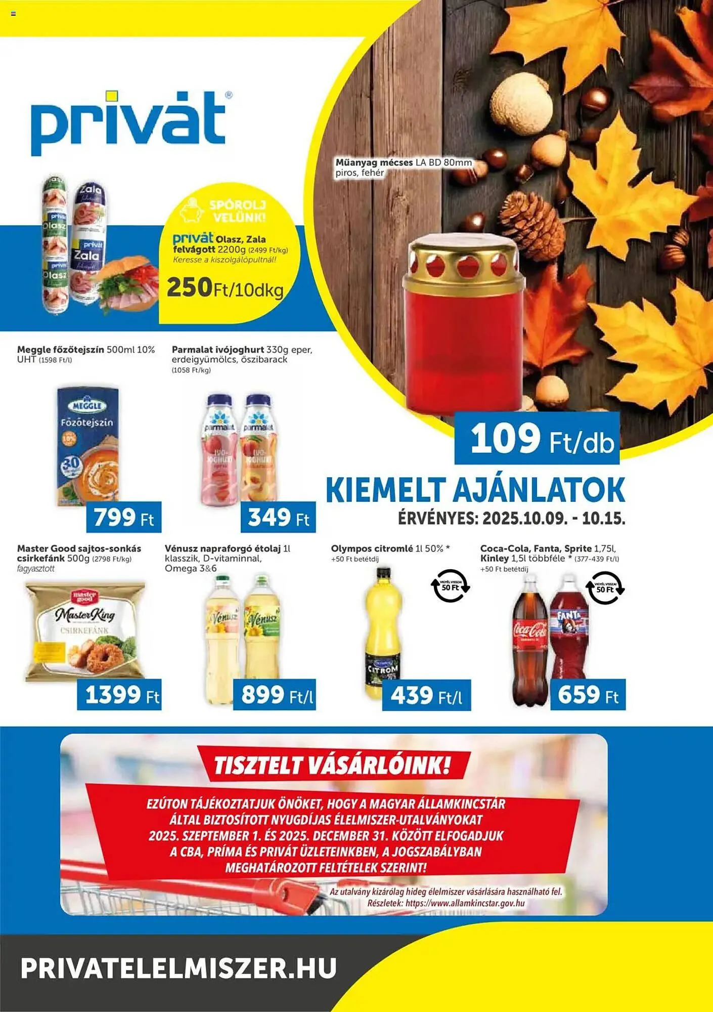 PRIVÁT akciós újság - 1