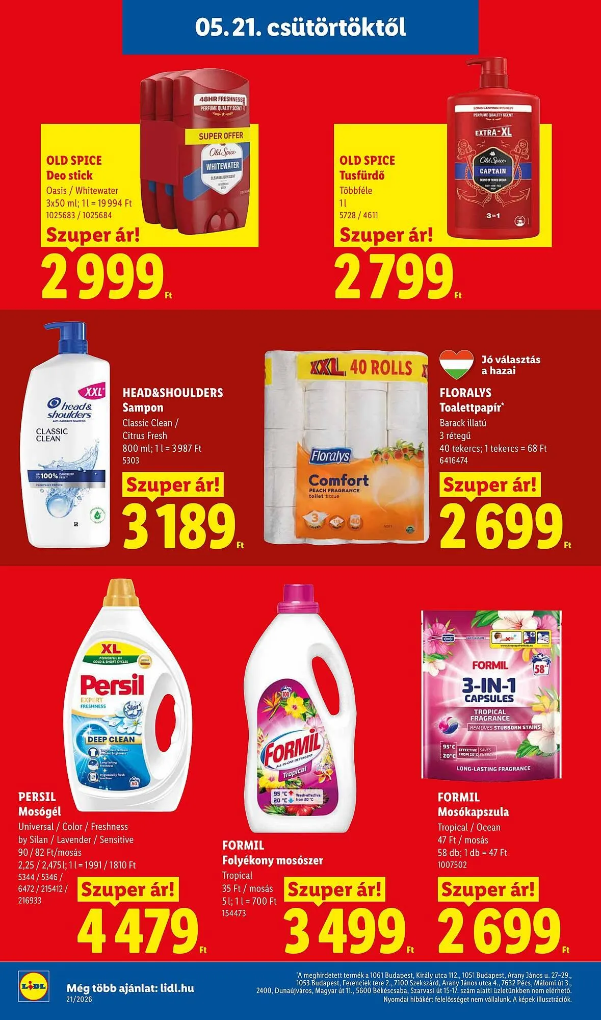 Katalógus Lidl akciós újság május 21.-tól május 27.-ig 2026. - Oldal 20