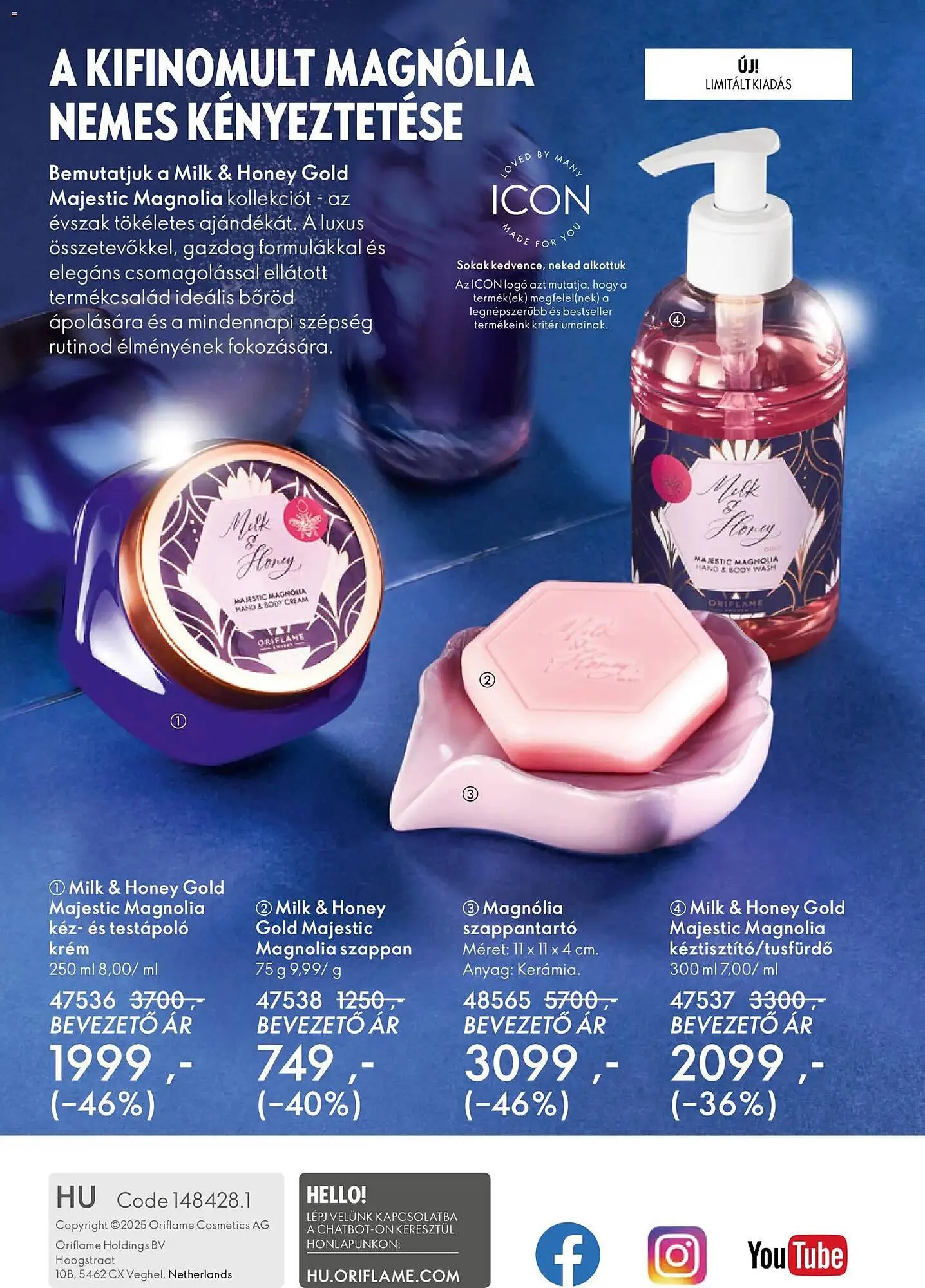 Katalógus Oriflame katalógus október 22.-tól november 11.-ig 2025. - Oldal 148