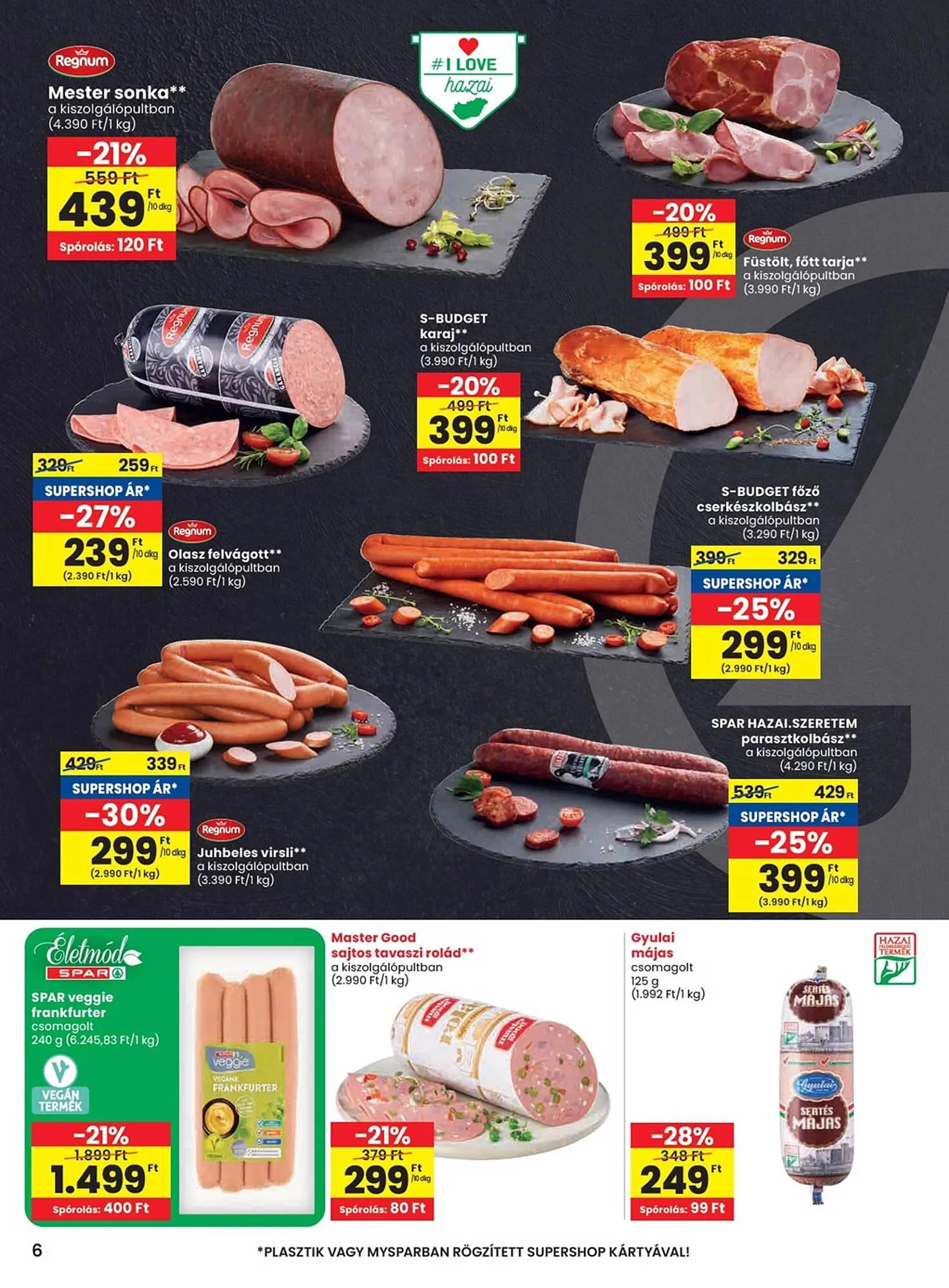 Katalógus Spar akciós újság július 10.-tól július 16.-ig 2025. - Oldal 6