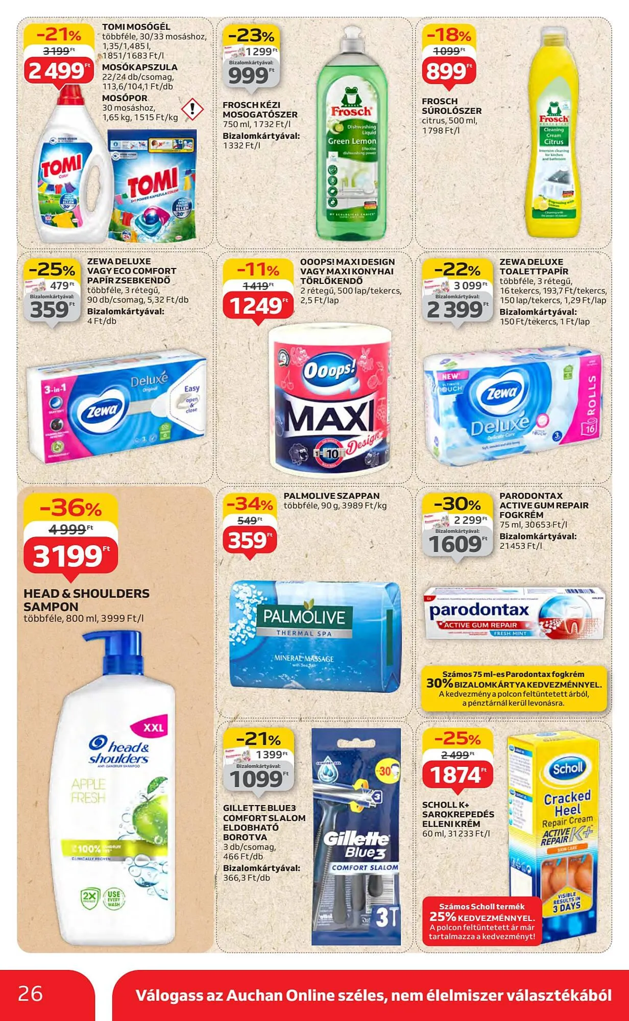 Katalógus Auchan akciós újság július 31.-tól augusztus 6.-ig 2025. - Oldal 26