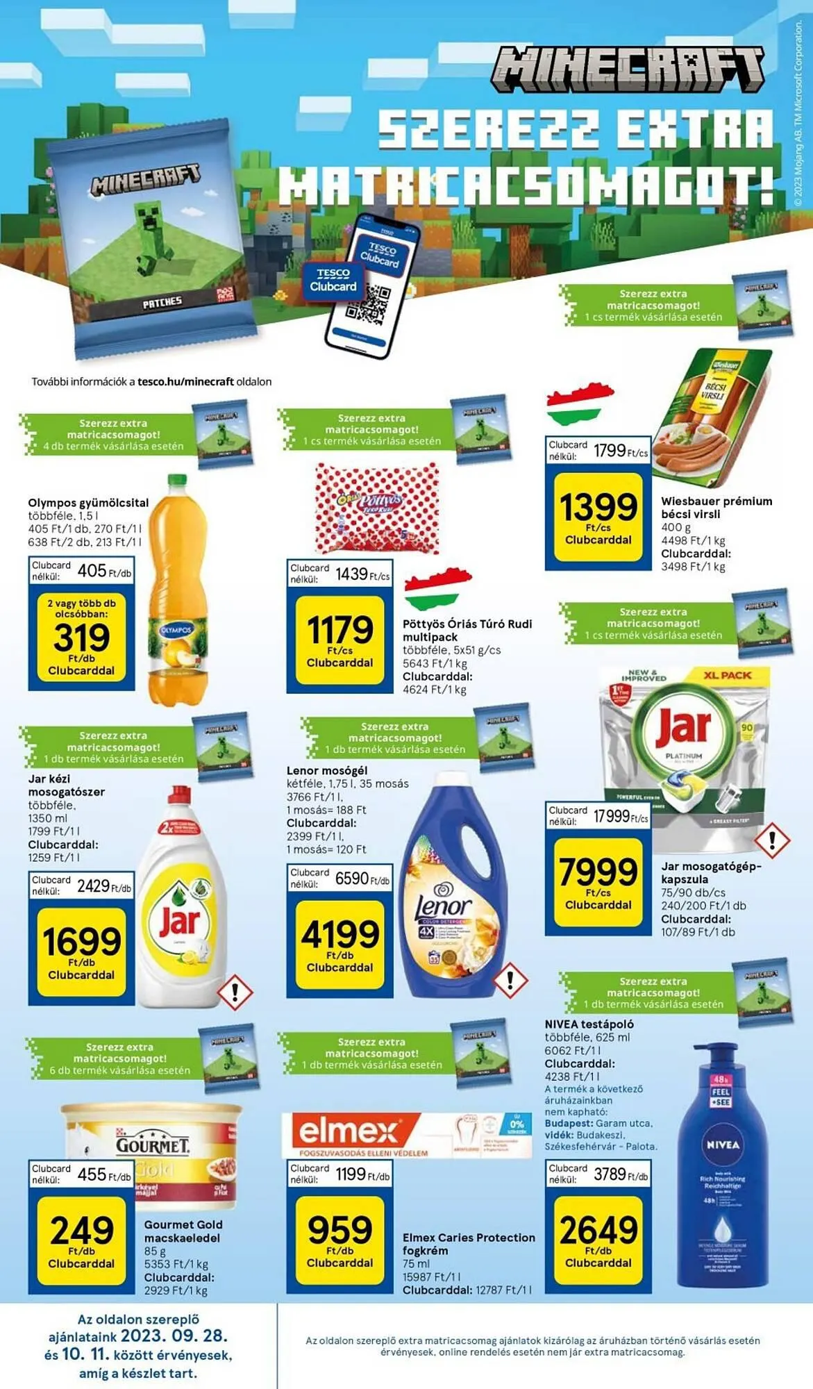 Katalógus Tesco  akciós újság szeptember 28.-tól október 10.-ig 2023. - Oldal 20