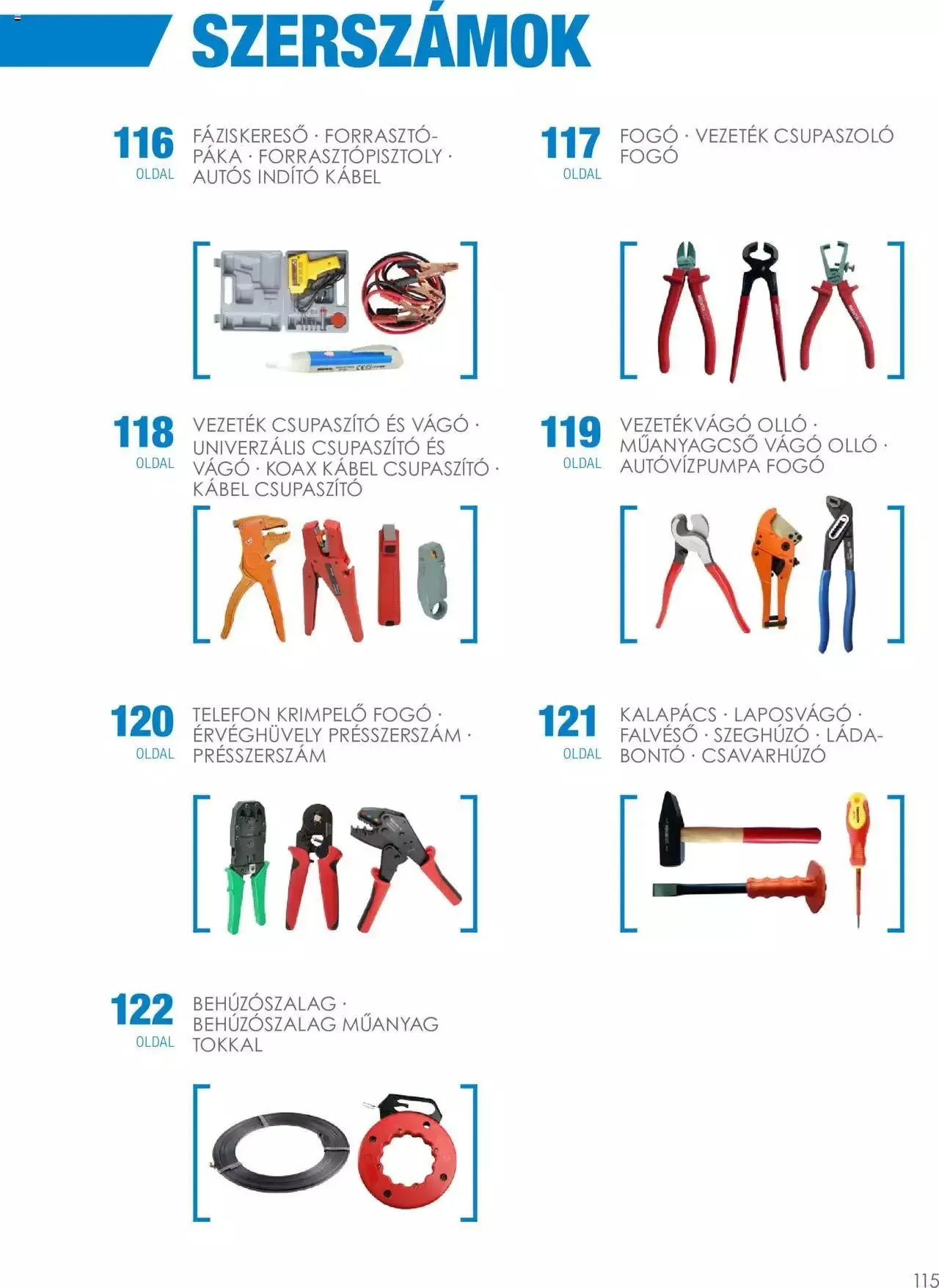 Katalógus Mentavill - Termékkatalógus 2022-2023 december 21.-tól december 31.-ig 2024. - Oldal 115