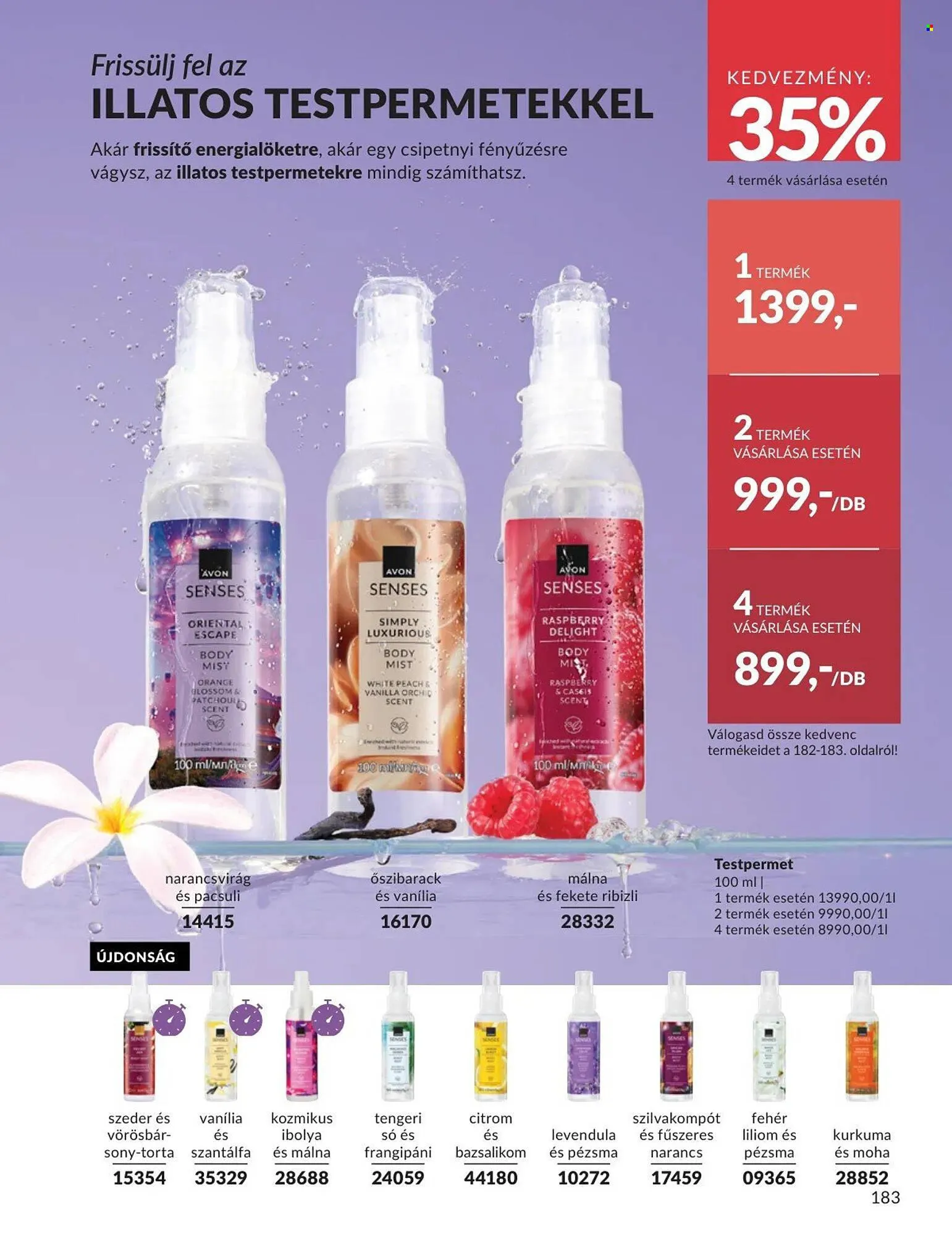 Katalógus AVON katalógus január 1.-tól január 31.-ig 2026. - Oldal 183
