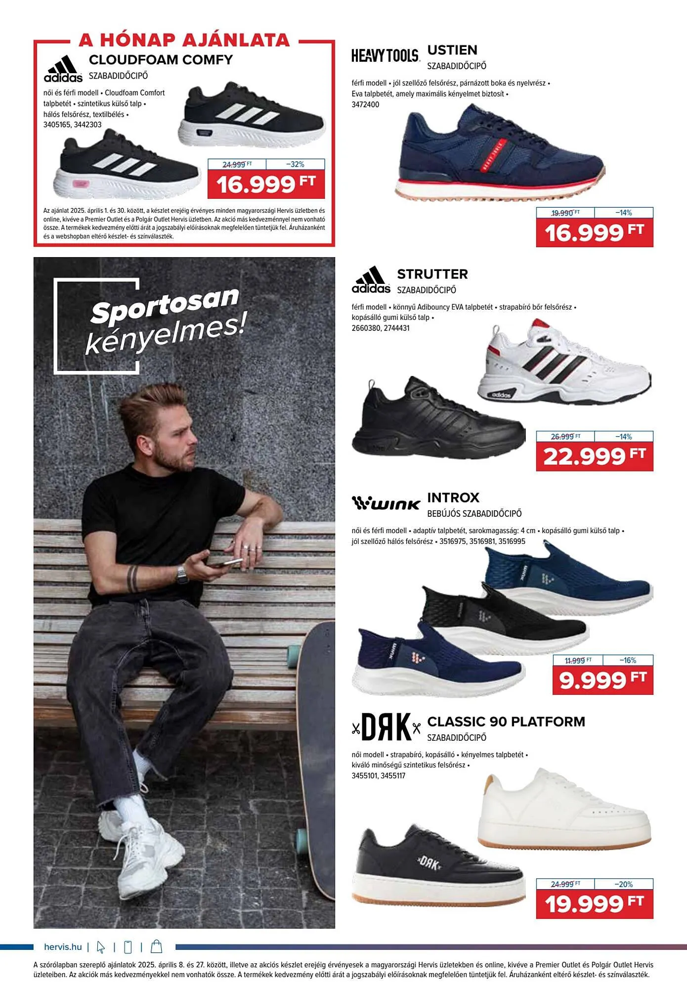 Katalógus Hervis akciós újság április 8.-tól április 27.-ig 2025. - Oldal 4