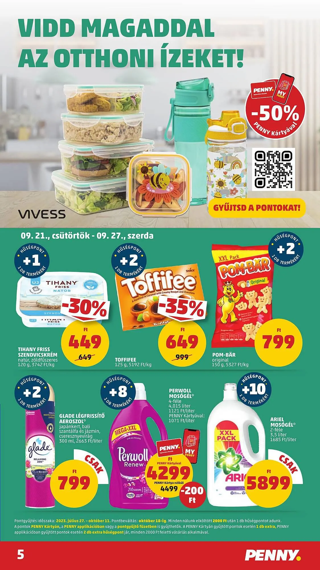 Katalógus PENNY akciós újság szeptember 21.-tól szeptember 27.-ig 2023. - Oldal 5