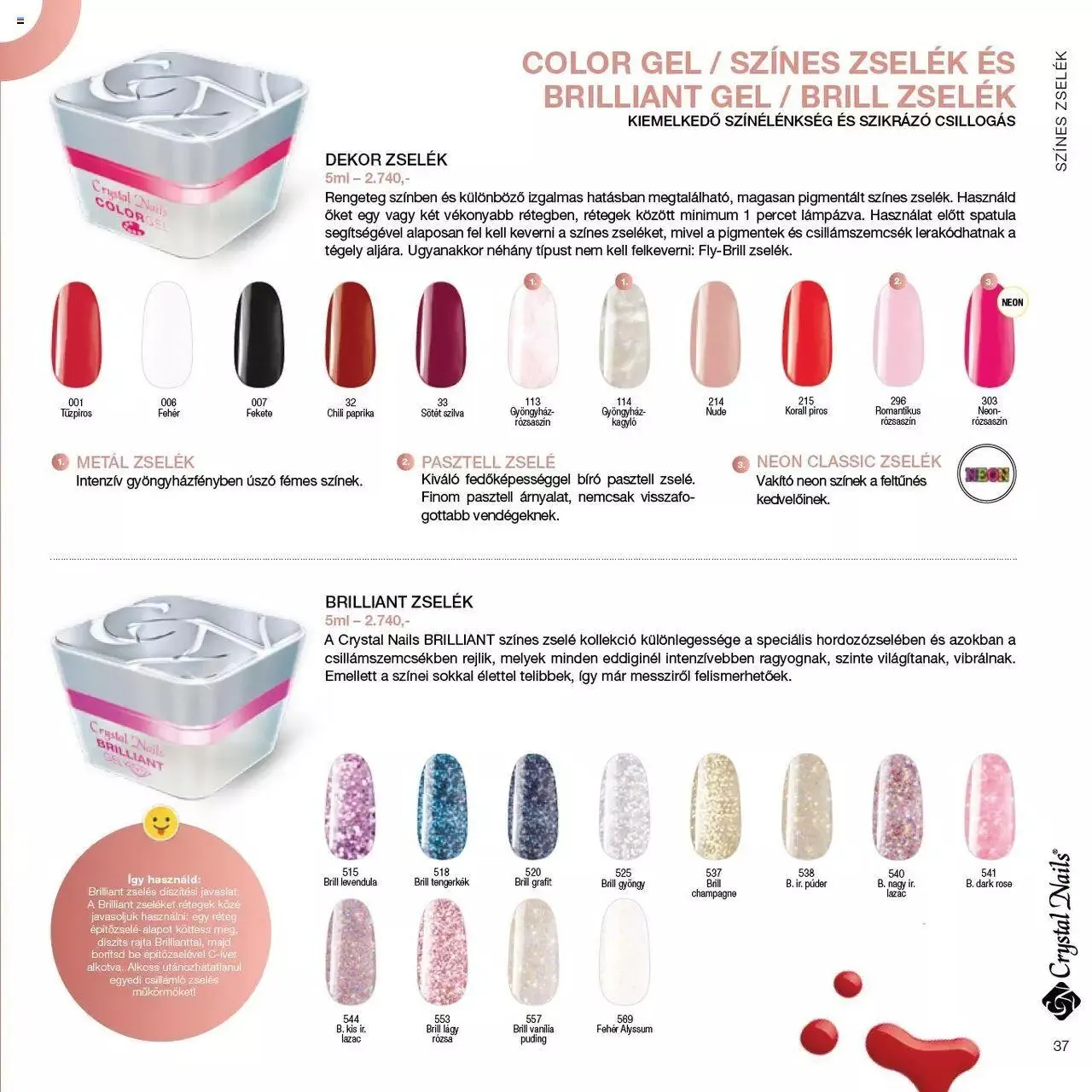 Katalógus Crystal Nails - Nagykatalógus 2023/24 március 6.-tól december 31.-ig 2023. - Oldal 37