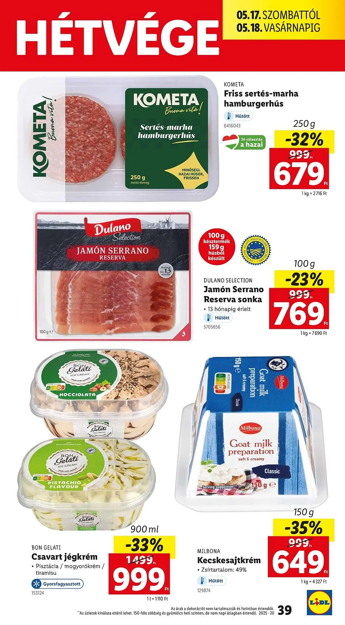 Katalógus Lidl akciós újság május 15.-tól május 21.-ig 2025. - Oldal 39