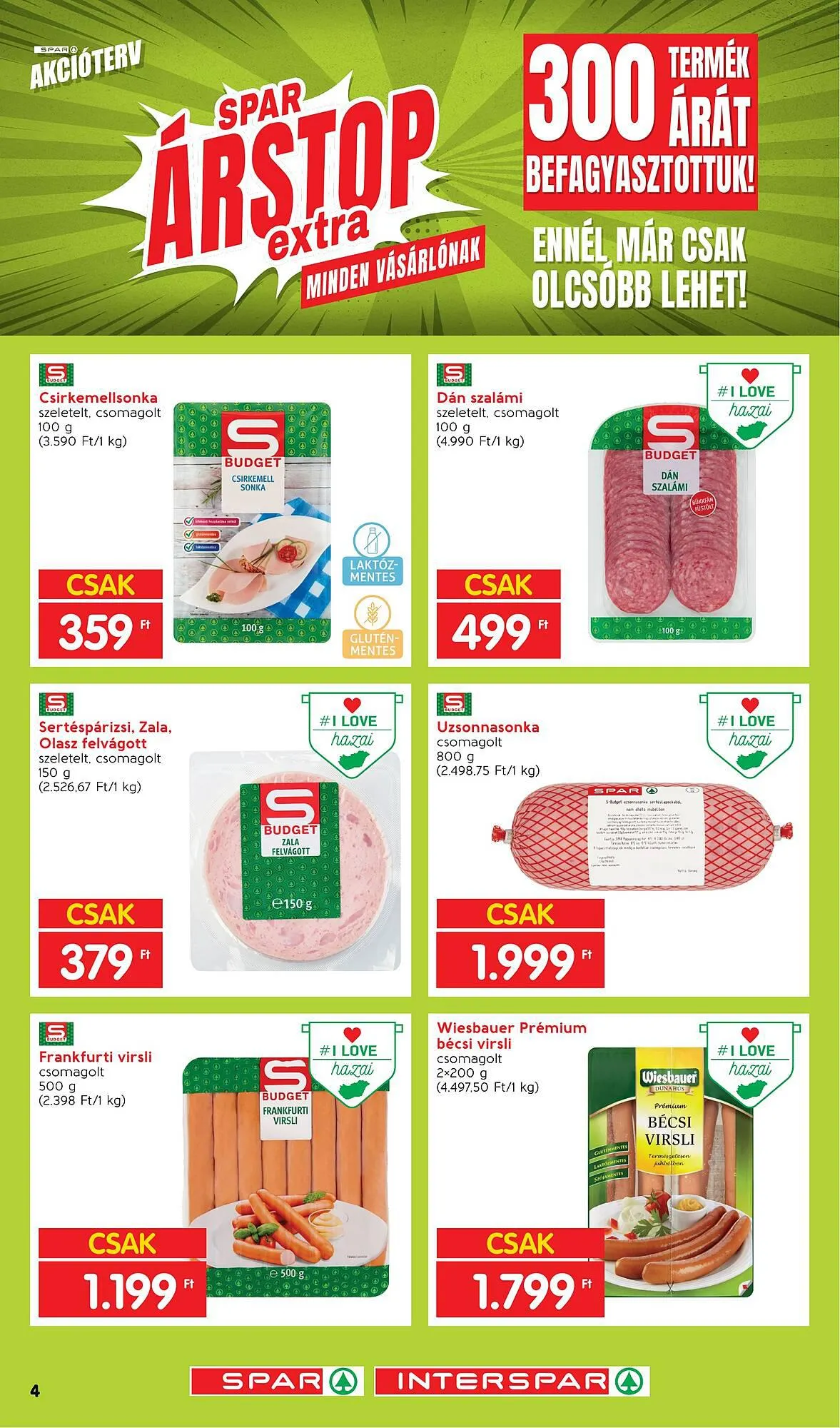 Katalógus Interspar akciós újság október 1.-tól december 31.-ig 2023. - Oldal 4