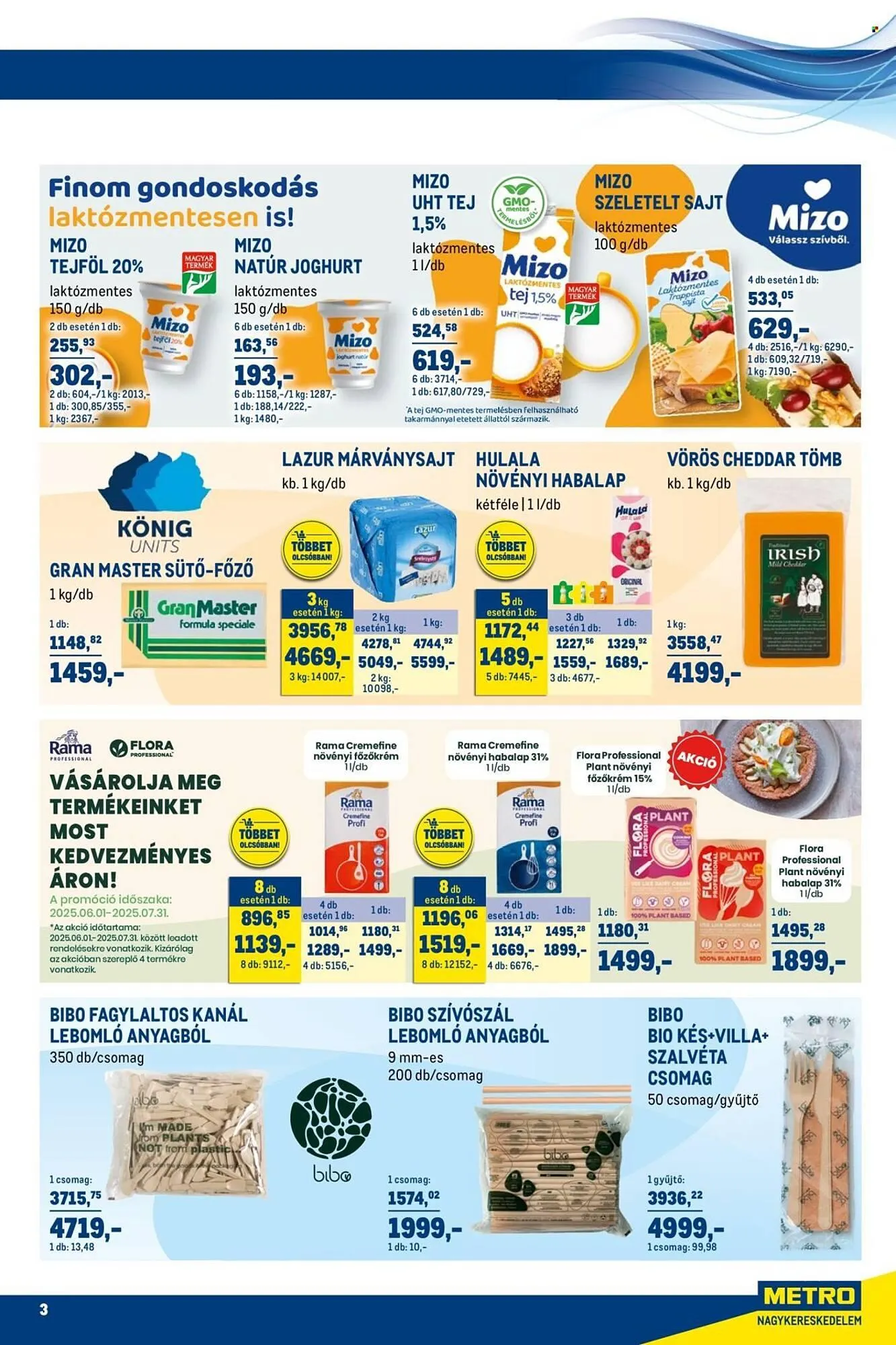 Katalógus Metro akciós újság június 1.-tól július 31.-ig 2025. - Oldal 3
