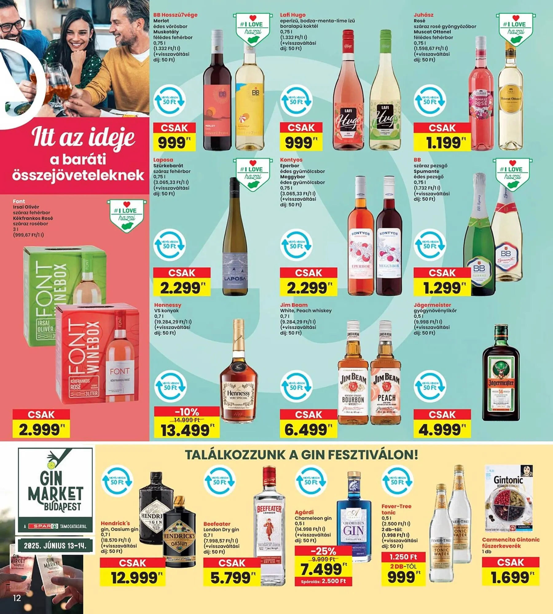 Katalógus Interspar akciós újság június 12.-tól június 18.-ig 2025. - Oldal 12