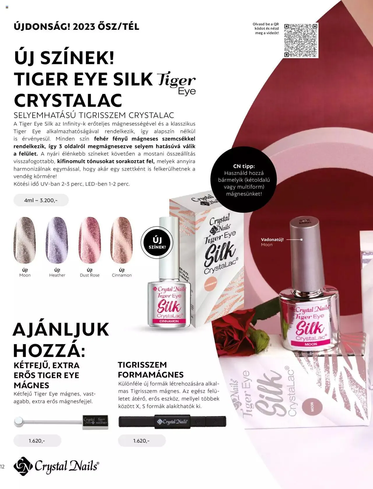 Katalógus Crystal Nails - Ősz/Tél katalógus 2023 szeptember 4.-tól december 31.-ig 2023. - Oldal 12