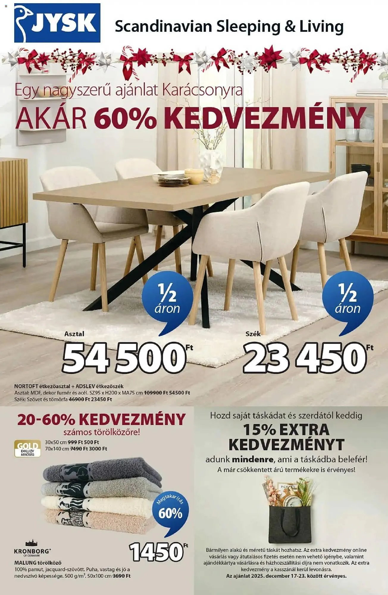 Katalógus JYSK akciós újság december 17.-tól december 30.-ig 2025. - Oldal 1