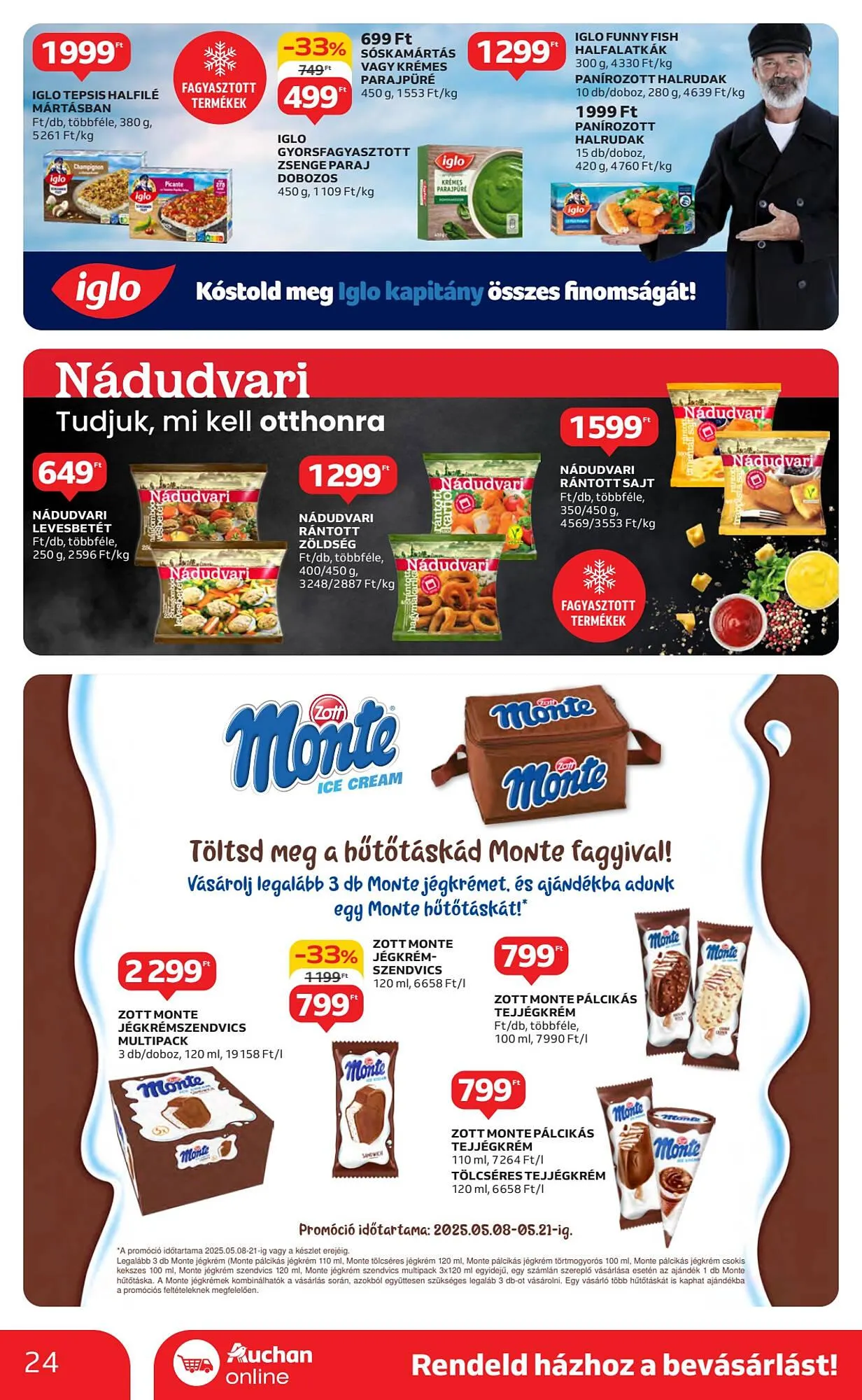 Katalógus Auchan akciós újság május 8.-tól május 14.-ig 2025. - Oldal 24