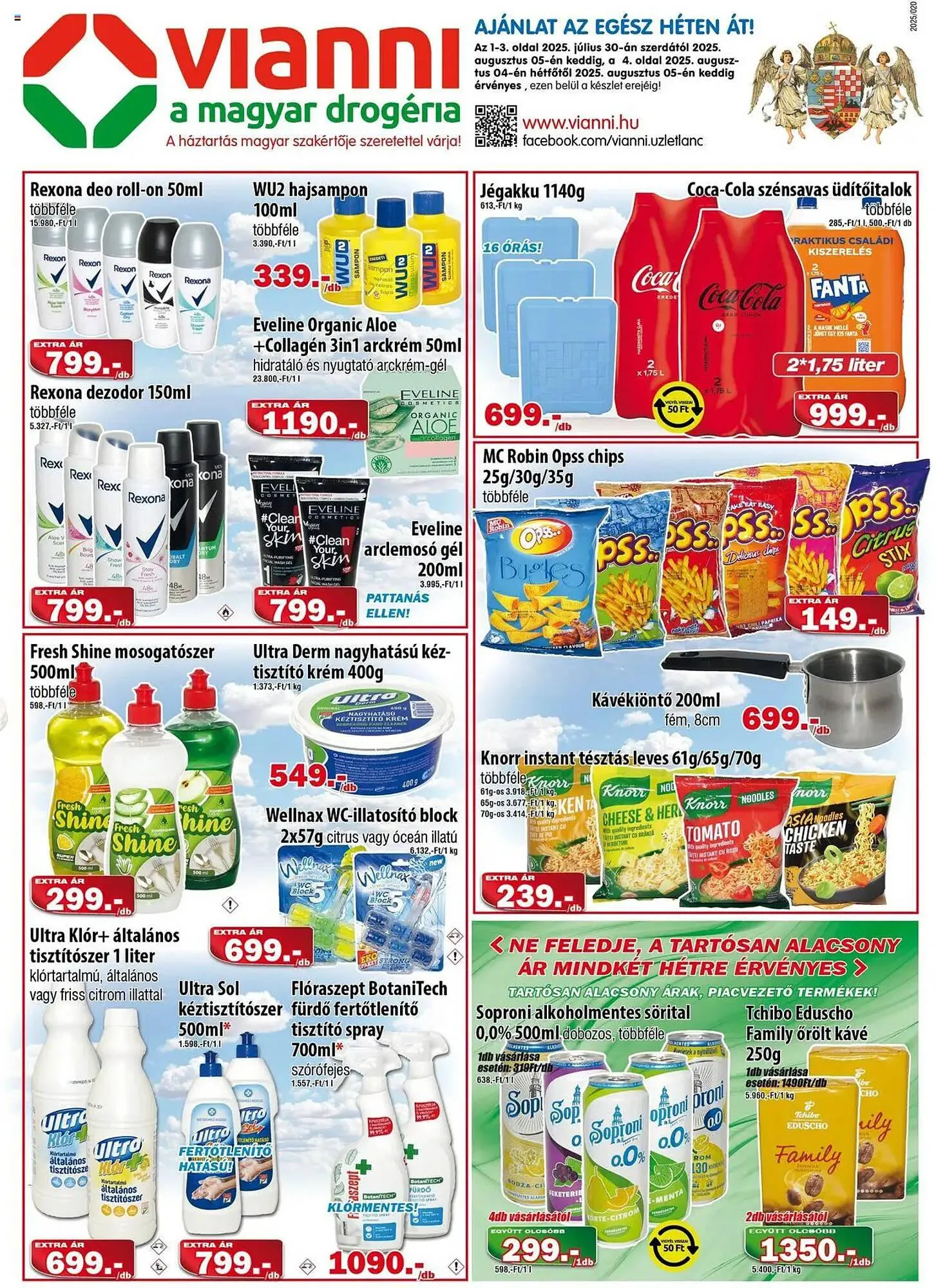 Vianni Drogéria akciós újság - 1