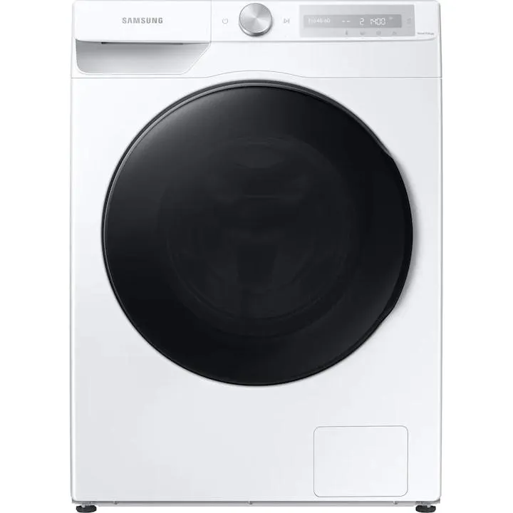 Samsung WD10T634DBH/S7 Mosó-szárítógép, mosás 10.5 kg, szárítás 6 kg, 1400 ford/perc, AI Control, Auto Dispenser, Super Speed 59, Gőz, Digitális Inverter Motor, Wifi, A energiaosztály, Fehér