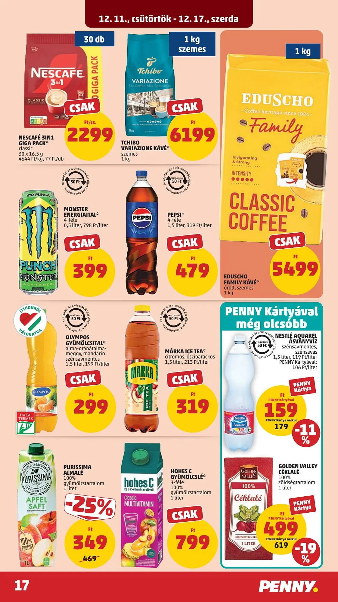 Katalógus PENNY akciós újság december 11.-tól december 17.-ig 2025. - Oldal 21
