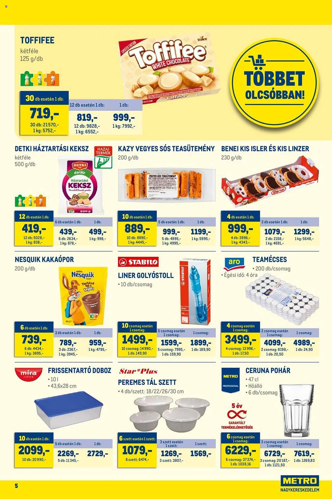 Katalógus Metro akciós újság szeptember 20.-tól október 3.-ig 2023. - Oldal 5